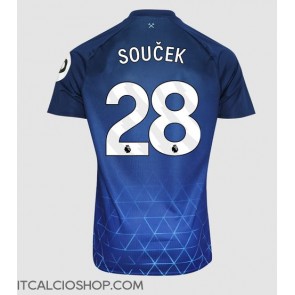 West Ham United Tomas Soucek #28 Terza Maglia 2023-24 Manica Corta